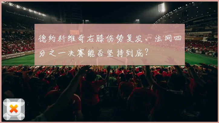 德约科维奇右膝伤势复发，法网四分之一决赛能否坚持到底？